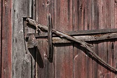 Holztor - Zum Vergroessern klicken!